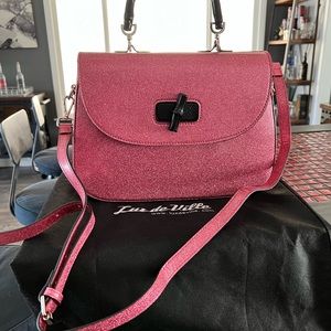 Lux De Ville Pink Sparkle Purse